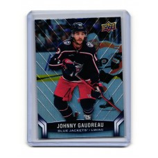 118 Johnny Gaudreau Base Card 2023-24 Tim Hortons UD Upper Deck 